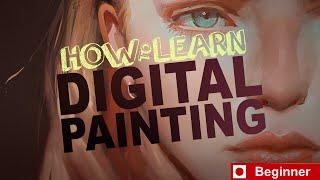 How to Learn Digital Painting Beginners
