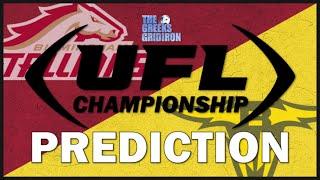 UFL Championship Prediction  2024