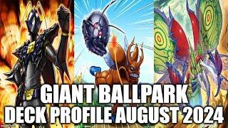 GIANT BALLPARK DECK PROFILE AUGUST 2024 YUGIOH