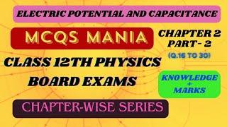 Class 12th Important MCQs  Chapter 2 Part 2 Boards  NEET  JEE 