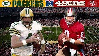 An Upset of Favrian Proportions Packers vs. 49ers 1995 NFC Divisional  NFL Vault Highlights