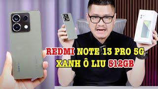 Trên tay Redmi Note 13 Pro 5G Xanh Ô Liu 512GB có gì hơn Galaxy A55?