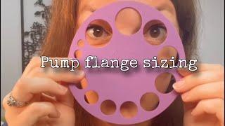 Pump flange sizing