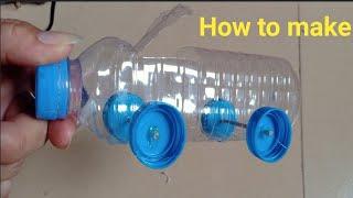 how to make a car out of plastic bottlePowered Car