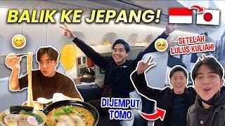 AKHIRNYA BALIK KE JEPANG LAGI SETELAH LULUS KULIAH - JEROME BACK TO JAPAN 