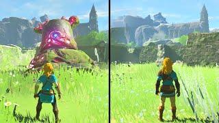 Evolution of The Great Plateau - BotW VS. TotK 2017 - 2023