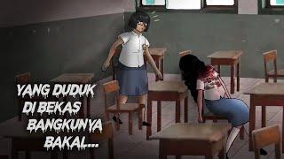Misteri Gita - Siswi yg Menghantui Bangku Sekolah #HORORMISTERI  Kartun Hantu Film Animasi Horror