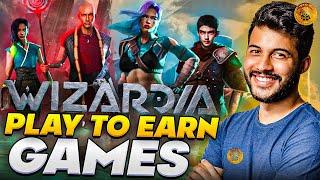 Play To Earn Games  Wizardia Crypto  Wizardia Game Play