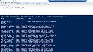 Get-ADUser Examples How to Find AD Users with PowerShell