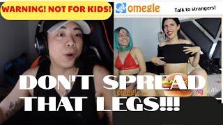 OMEGLE SHOCKING GIRL SHOWS OFF HER BEST POST Dont Spread that LEGS