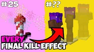 RANKING Every FINAL KILL EFFECT from WORST to BEST Hypixel Bedwars