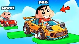 Masao Cheated With Shinchan In Car Parkour Obby   Roblox Obby But Youre On A Car  Funny Game 