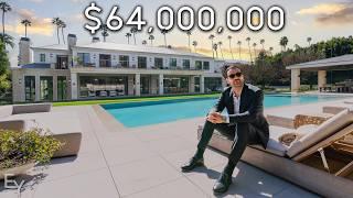 What $64000000 Gets You in BEVERLY HILLS  Mansion Tour