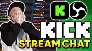 How To Setup Kick Chat In OBS Studio Full GuideTutorial