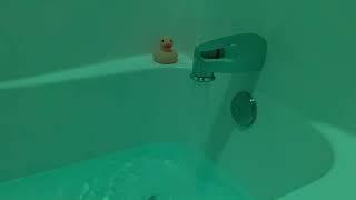 12 Hours Bathtub Running - Sounds for Sleep - Color Changing Light - Ducky