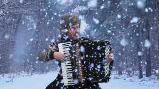 WINTER - Russian accordion music - Yuri from St. Petersburg - Acordeon Akkordeonmusik fisarmonica