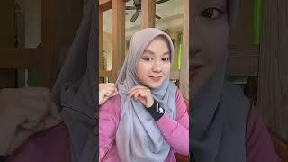 Tutorial Hijab Segiempat Oval Malay Terbaru #hijab #tutorialhijab #segiempatoval #shorts