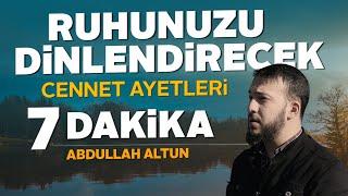 Ruhunuzu Dinlendirecek Cennet Ayetleri 7 Dakika  Abdullah Altun