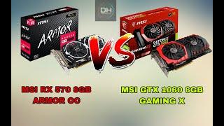 AMD RX 570 8GB vs NVIDIA GTX 1060 6GB  Speed Test Graphic Card  DH-Tech Team
