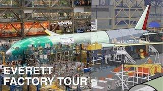 The Real Boeing Everett Factory Tour