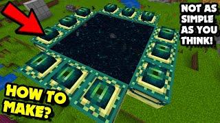 How to Make an END PORTAL in Minecraft 1.19+ Java in Creative Mode? Not as Simple as You Think