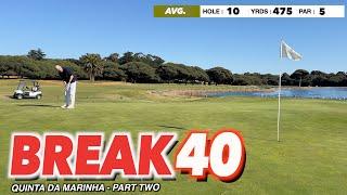 9 Handicap golfer - every shot 9 holes - Part 2 - Portugal