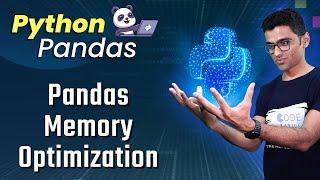 Python Pandas Tutorial 15. Handle Large Datasets In Pandas  Memory Optimization Tips For Pandas