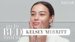 Victorias Secret Model Kelsey Merritts Nighttime Skincare Routine  Go To Bed With Me