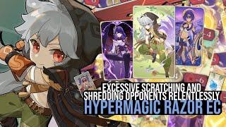 Reworking Old Wolf Boy Deck with Hypermagic  Razor Genshin TCG  Genshin Impact TCG