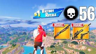 56 Elimination  Solo Vs Squads  Wins Full Gameplay Fortnite Chapter 5 Season 1