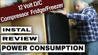 Installing A Thetford  12 Volt Compressor Fridge Freezer - Latest Upgrade To Our Off Grid Motorhome