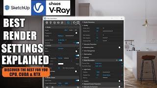 Best Render Settings Beginners to Pro V-Ray for SketchUp #vray #3d