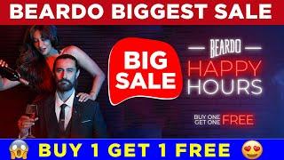 Beardo Happy Hours Sale  BUY 1 GET 1 FREE  With Free Products   Beardo Sale