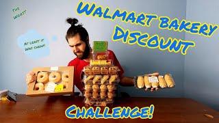 Walmart Bakery Discount Challenge Man v Food Sugar Overload