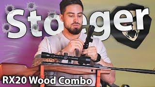 Stoeger RX20 Wood Combo 4.5 мм прицел 4х32 видео обзор