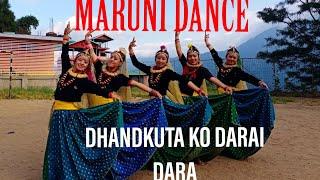 Nepali Maruni Dance  Dhandkuta ko Darai Dara  dance Cover  Amrita Rai choreography  Covid19