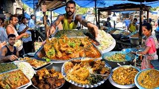 Hidden gem of Kolkatas Cheapest Thali LAL BAZAR Street Food Hub Indian Street Food