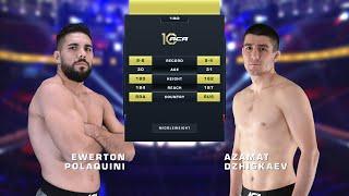 Эвертон Полакуини vs. Азамат Джикаев  Everton Polaquini vs. Azamat Dzhikaev  ACA 180