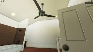 Roblox Ceiling Fans In a Two Story House