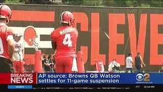 QB Deshaun Watson to serve 11-game suspension