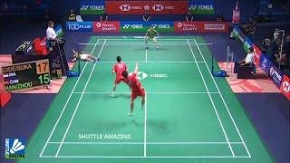 Kevin Sanjaya Marcus Fernaldi vs Han Chengkai Zhou Haodong  Super Speed