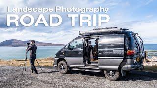 Driving My Van to Isle of Harris  Photography Road Trip