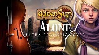 Alone Golden Sun - Ultra-realistic cover