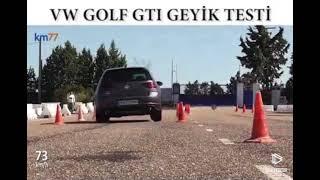 VW Golf GTI Geyik Testi