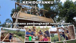 AKHIRNYA RUMAH POHON KITA BONGKAR‼️