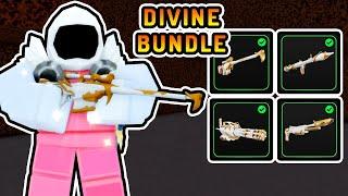 SHOWCASING The DIVINE BUNDLE In Roblox FLAG WARS