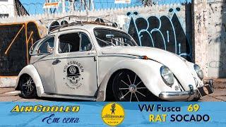 VW FUSCA 69 HoodRide REBAIXADO S O C A D O no TALO