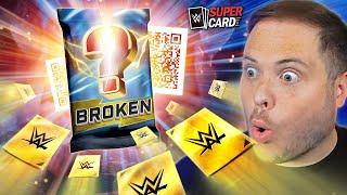 I Cant Believe These Packs are STILL Broken? First QR CODE of 2024  WWE SuperCard