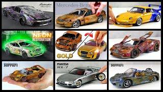 Best Restoration 2022 Bentley Ford GT Lamborghini Ferrari Mercedes and other cars  Good Restore