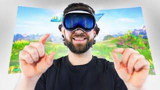 I Played FORTNITE on the Apple Vision Pro